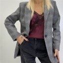 blazer over con bottone english
